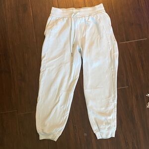 Lululemon Athletica White Jogger Pants